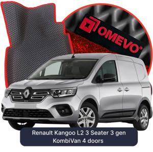 OMEVO 5D Pro Autokoberce do Renault Kangoo L2 3 mesta 3 gen KombiVan 4 dvere (2021-2026)