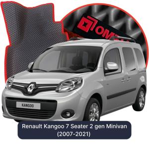 OMEVO 5D Pro Autokoberce do Renault Kangoo 7 mest 2 gen Minivan (2007-2021)