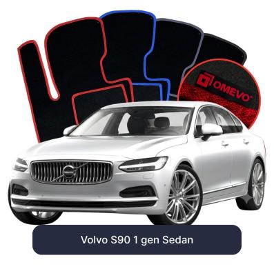 Velúrové autokoberce OMEVO pre Volvo S90 1 gen Sedan (2016-2025)