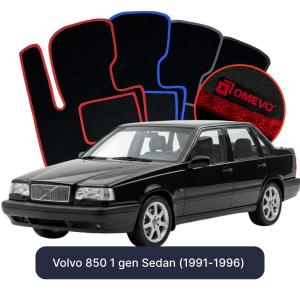Velúrové autokoberce OMEVO pre Volvo 850 1 gen Sedan (1991-1996)