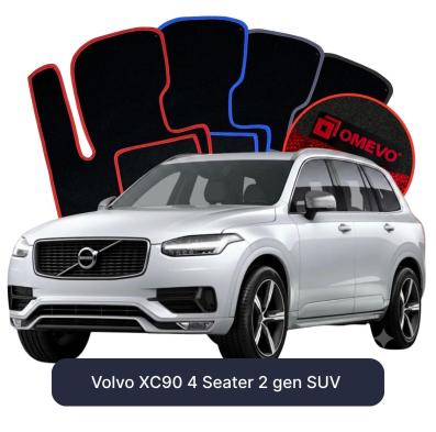 Velúrové autokoberce OMEVO pre Volvo XC90 4-miestny 2 gen SUV (2015–2025)