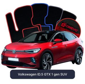 Velúrové autokoberce OMEVO pre Volkswagen ID.5 GTX 1 gen SUV (2022-2025)