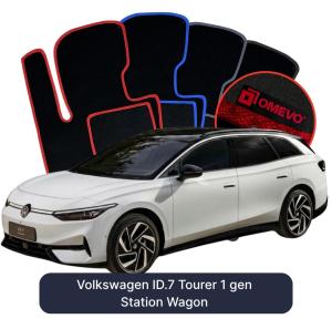 Velúrové autokoberce OMEVO pre Volkswagen ID.7 Tourer  1 gen Kombi (2023-2025)