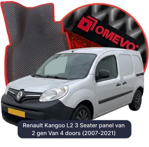 OMEVO 5D Pro Autokoberce do Renault Kangoo L2 3 mesta dodávka 2 gen Van 4 dvere (2007-2021)