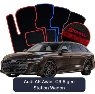 Velúrové autokoberce OMEVO pre Audi A6 Avant C9 6 gen Kombi (2024-2025)