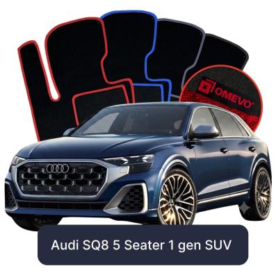 Velúrové autokoberce OMEVO pre Audi SQ8 5 mest 1 gen SUV (2018-2025)