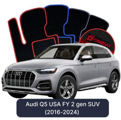 Velúrové autokoberce OMEVO pre Audi Q5 Americká verzia FY 2 gen SUV (2016-2024)