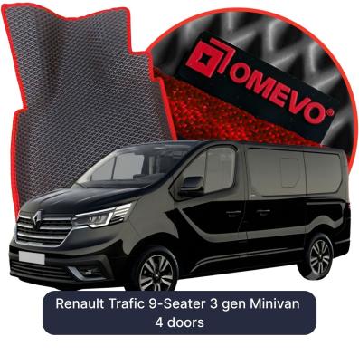EVA autokoberce OMEVO pre Renault Trafic 9-miestny 3 gen Minivan 4 dvere (2014-2026)