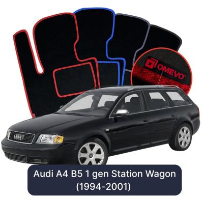 Velúrové autokoberce OMEVO pre Audi A4 B5 1 gen Kombi (1994-2001)