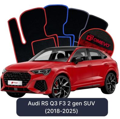 Velúrové autokoberce OMEVO pre Audi RS Q3 F3 2 gen SUV (2019-2025)
