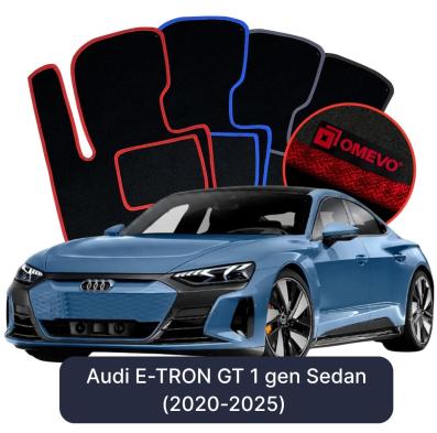 Velúrové autokoberce OMEVO pre Audi E-TRON GT 1 gen Sedan (2020-2025)