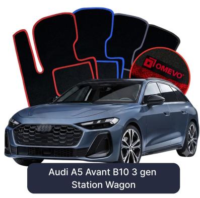 Velúrové autokoberce OMEVO pre Audi A5 Avant B10 3 gen Kombi (2024-2025)