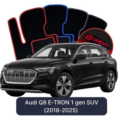 Velúrové autokoberce OMEVO pre Audi Q8 E-TRON 1 gen SUV (2018-2025)