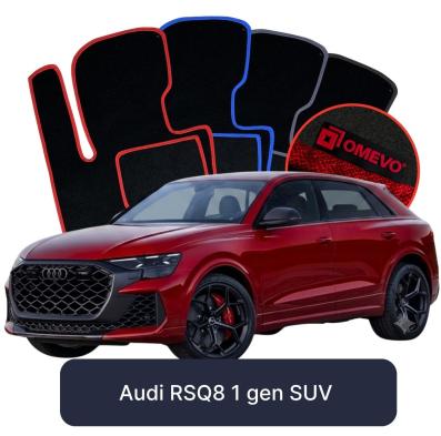 Velúrové autokoberce OMEVO pre Audi RSQ8 1 gen SUV (2018-2025)
