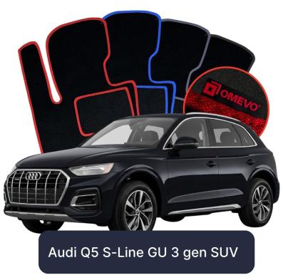 Velúrové autokoberce OMEVO pre Audi Q5 S-Line GU 3 gen SUV (2024-2025)