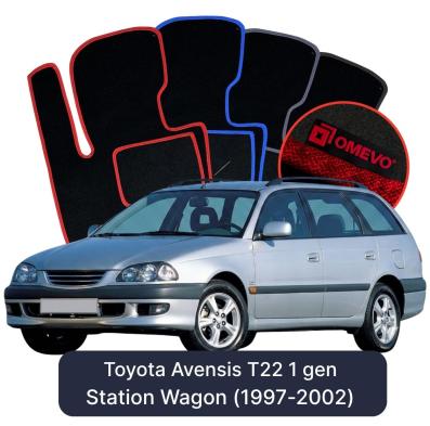 Velúrové autokoberce OMEVO pre Toyota Avensis T22 1 gen Kombi (1997-2002)