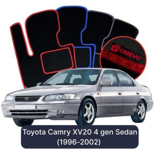 Velúrové autokoberce OMEVO pre Toyota Camry XV20 4 gen Sedan (1996-2002)