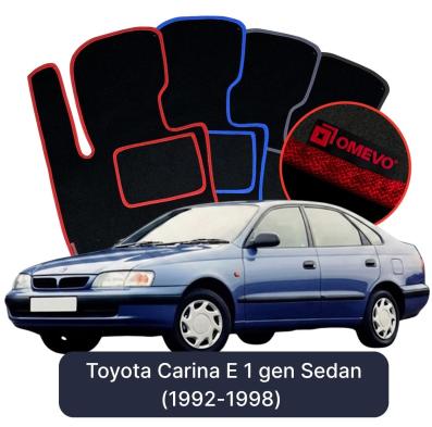 Velúrové autokoberce OMEVO pre Toyota Carina E 1 gen Sedan (1992-1998)