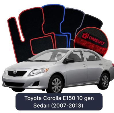 Velúrové autokoberce OMEVO pre Toyota Corolla E150 10 gen Sedan (2007-2013)