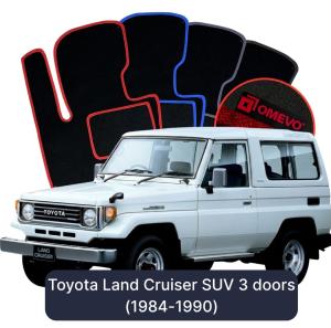 Velúrové autokoberce OMEVO pre Toyota Land Cruiser SUV 3 dvere (1984-1990)