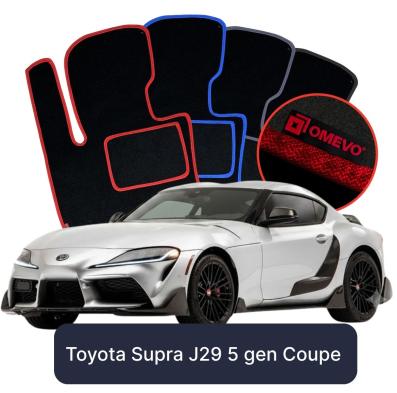 Velúrové autokoberce OMEVO pre Toyota Supra J29 5 gen Kupé (2019-2025)