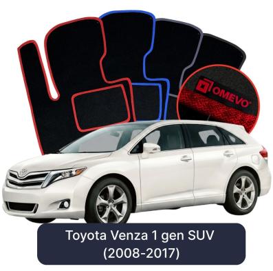 Velúrové autokoberce OMEVO pre Toyota Venza 1 gen SUV (2008-2017)