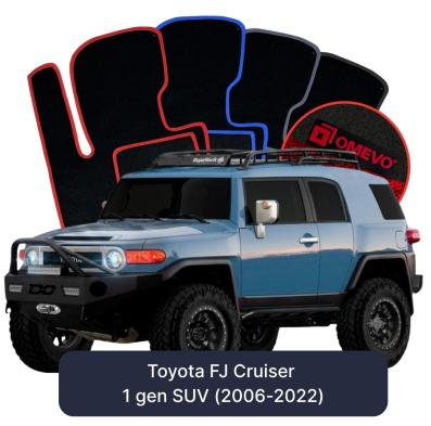 Velúrové autokoberce OMEVO pre Toyota Cruiser FJ 1 gen SUV (2006-2022)