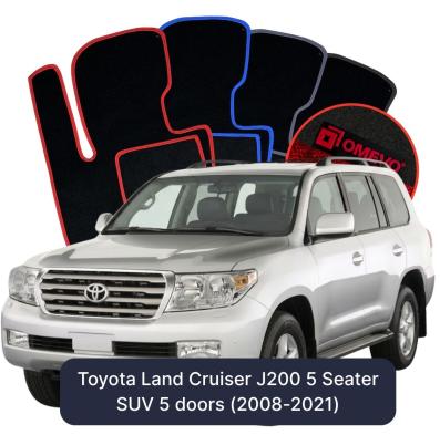 Velúrové autokoberce OMEVO pre Toyota Land CruiserJ200 5-miestny  SUV 5 dverí (2008-2021)