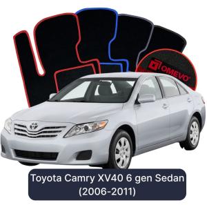Velúrové autokoberce OMEVO pre Toyota Camry XV40 6 gen Sedan (2006-2011)