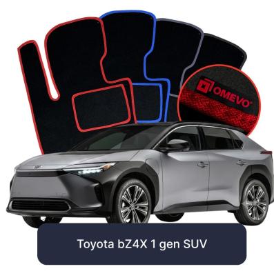 Velúrové autokoberce OMEVO pre Toyota bZ4X 1 gen SUV (2022-2025)