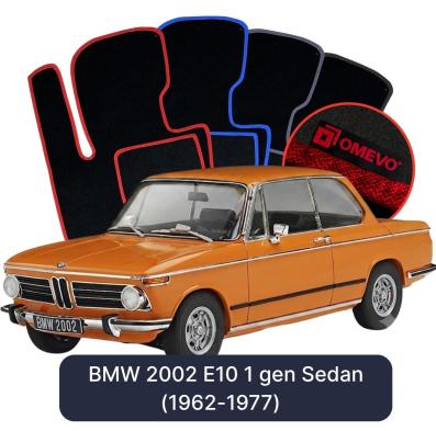 Velúrové autokoberce OMEVO pre BMW 2002 E10 1 gen Sedan (1962-1977)