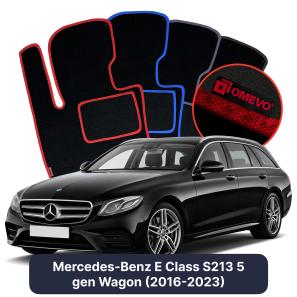 Velúrové autokoberce OMEVO pre Mercedes-Benz E klasa S213 5 gen Kombi (2016-2023)