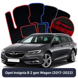 Velúrové autokoberce OMEVO pre Opel Insignia B 2 gen Kombi (2017-2022)