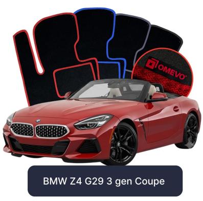 Velúrové autokoberce OMEVO pre BMW Z4 G29 3 gen Kupé (2018-2025)
