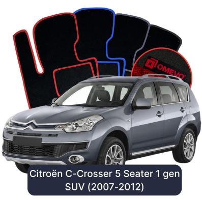 Velúrové autokoberce OMEVO pre Citroën C-Crosser 5-miestny 1 gen SUV (2007-2012)