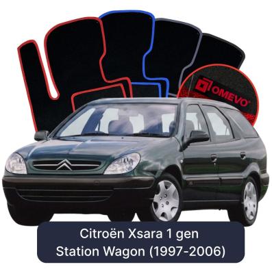 Velúrové autokoberce OMEVO pre Citroën Xsara 1 gen Kombi (1997-2006)