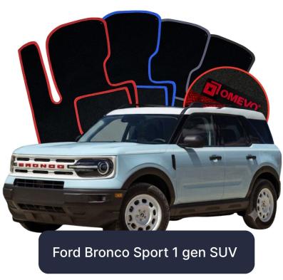 Velúrové autokoberce OMEVO pre Ford Bronco Sport 1 gen SUV (2020-2025)
