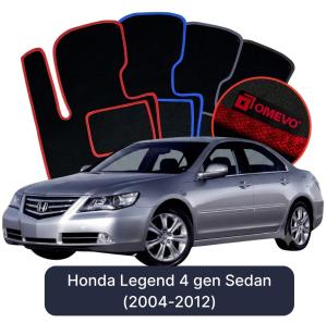 Velúrové autokoberce OMEVO pre Honda Legend 4 gen Sedan (2004-2012)