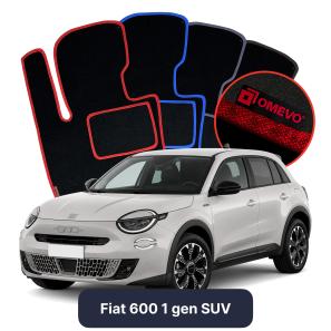 Velúrové autokoberce OMEVO pre Fiat 600 1 gen SUV (2023-2025)