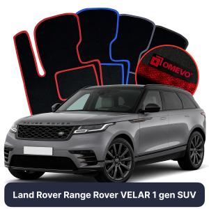 Velúrové autokoberce OMEVO pre Land Rover Range Rover VELAR 1 gen SUV (2017-2025)