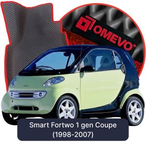 OMEVO 5D Pro Autokoberce do Smart Fortwo 1 gen Kupe (1998-2007)