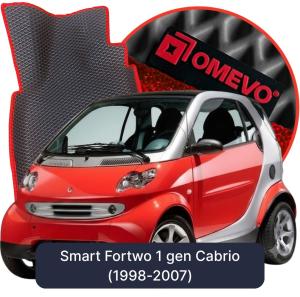 OMEVO 5D Pro Autokoberce do Smart Fortwo 1 gen Cabrio (1998-2007)