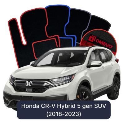 Velúrové autokoberce OMEVO pre Honda CR-V Hibrid 5 gen SUV (2018-2023)