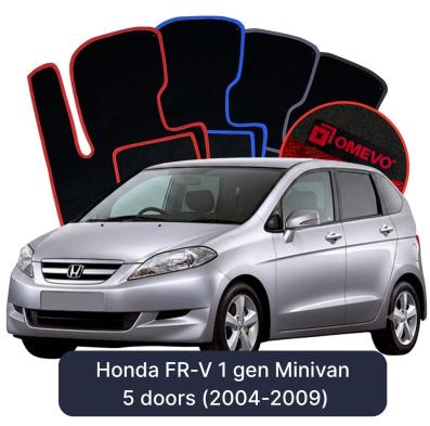Velúrové autokoberce OMEVO pre Honda FR-V 1 gen Minivan 5 dverí (2004-2009)