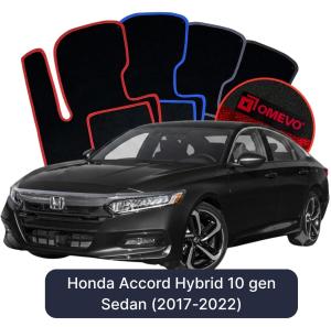 Velúrové autokoberce OMEVO pre Honda Accord Hibrid 10 gen Sedan (2017-2022)