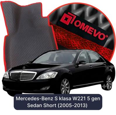 EVA autokoberce OMEVO pre Mercedes-Benz S klasa W221 5 gen Sedan Short (2005-2013)