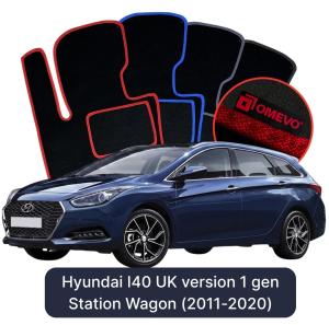 Velúrové autokoberce OMEVO pre Hyundai I40 1 gen Kombi (2011-2020)