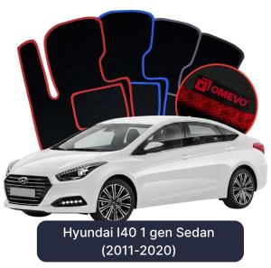 Velúrové autokoberce OMEVO pre Hyundai I40 1 gen Sedan (2011-2020)