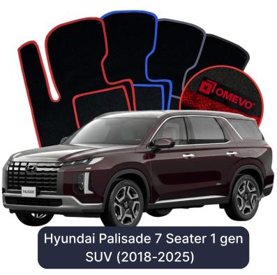 Velúrové autokoberce OMEVO pre Hyundai Palisade 1 gen SUV (2018-2025)