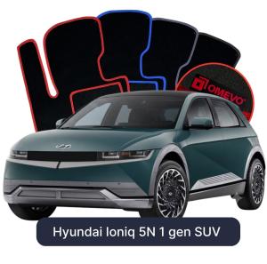 Velúrové autokoberce OMEVO pre Hyundai Ioniq 5N 1 gen SUV (2023-2025)